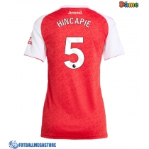 Fotballdrakt Dame Arsenal Piero Hincapie #5 Hjemmedrakt 2025-26 Kortermet